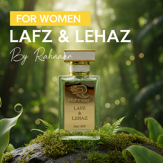Lafz & Lehaz – Luxury Women’s Perfume in Pakistan | Rahnaar