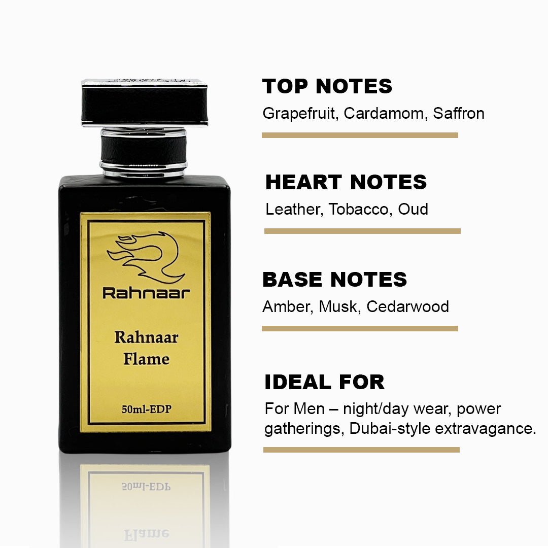 Rahnaar Flame – Men’s Perfume in Pakistan - RAHNAAR - The Flame You Leave Behind