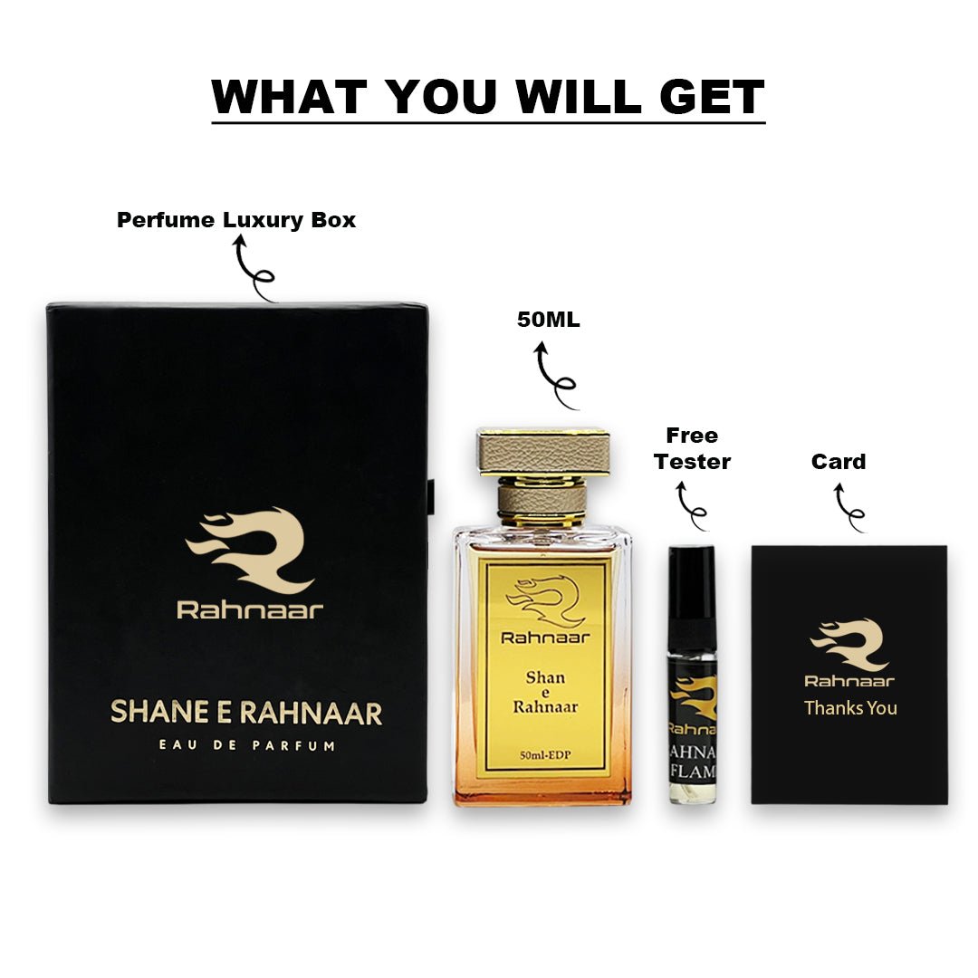Shan e Rahnaar – Signature Perfume in Pakistan - RAHNAAR - The Flame You Leave Behind